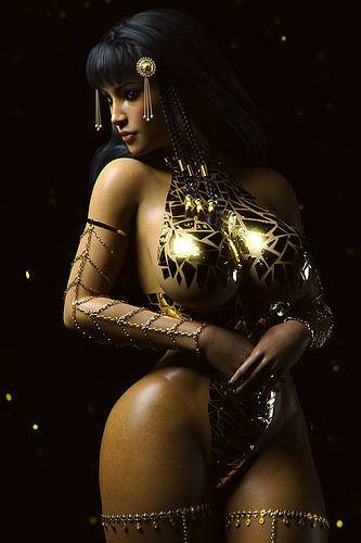 Maya The Queen 3D model