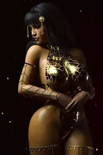 Maya The Queen 3D model