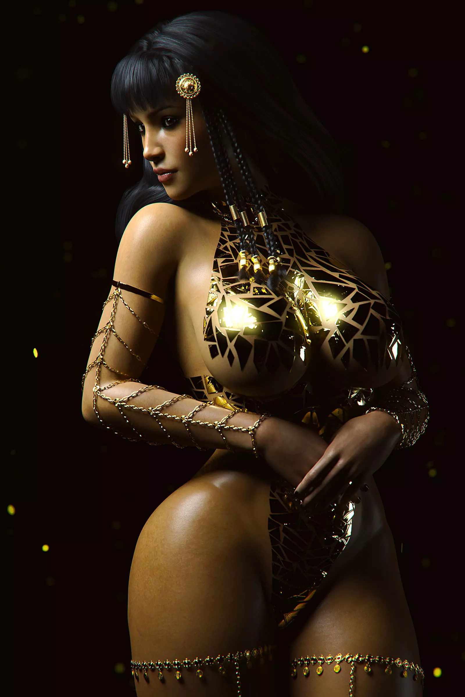 Maya The Queen 3D model_0