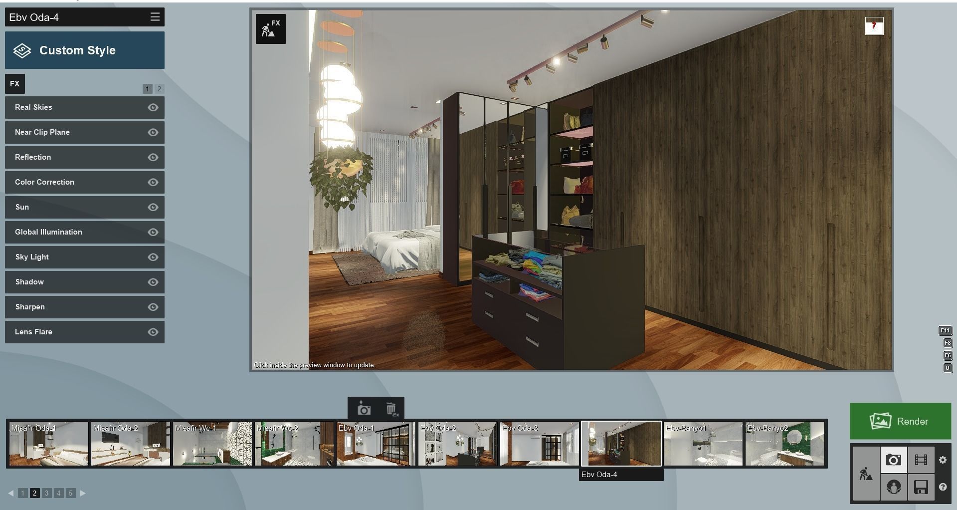 Berxley House 3D model_3