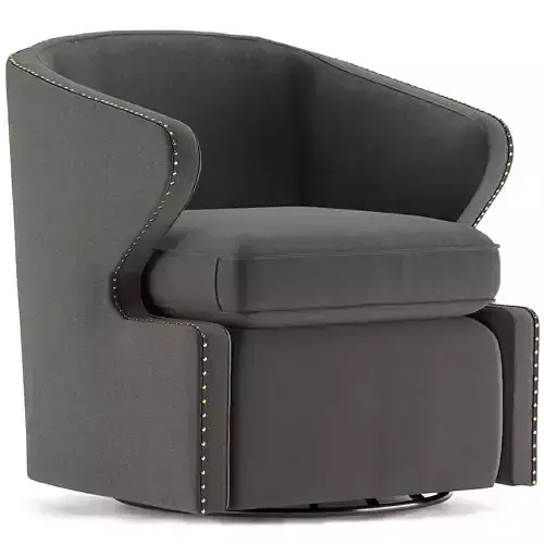 Baxton Finley Swivel armchair