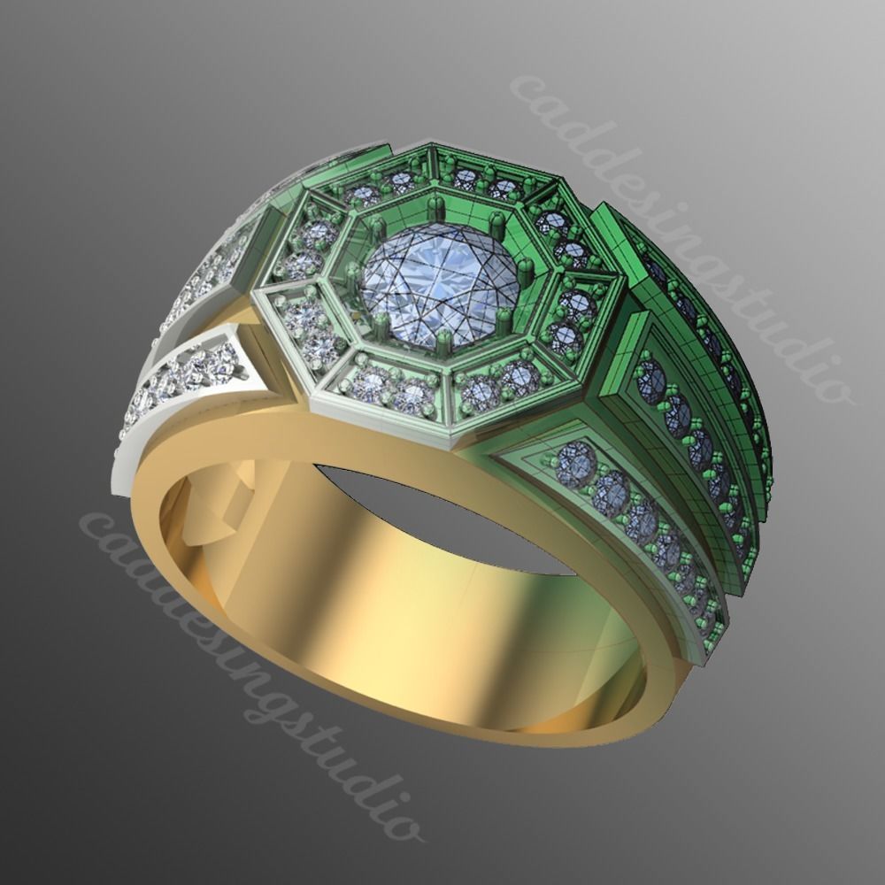 Ring kt75 3D print model_1