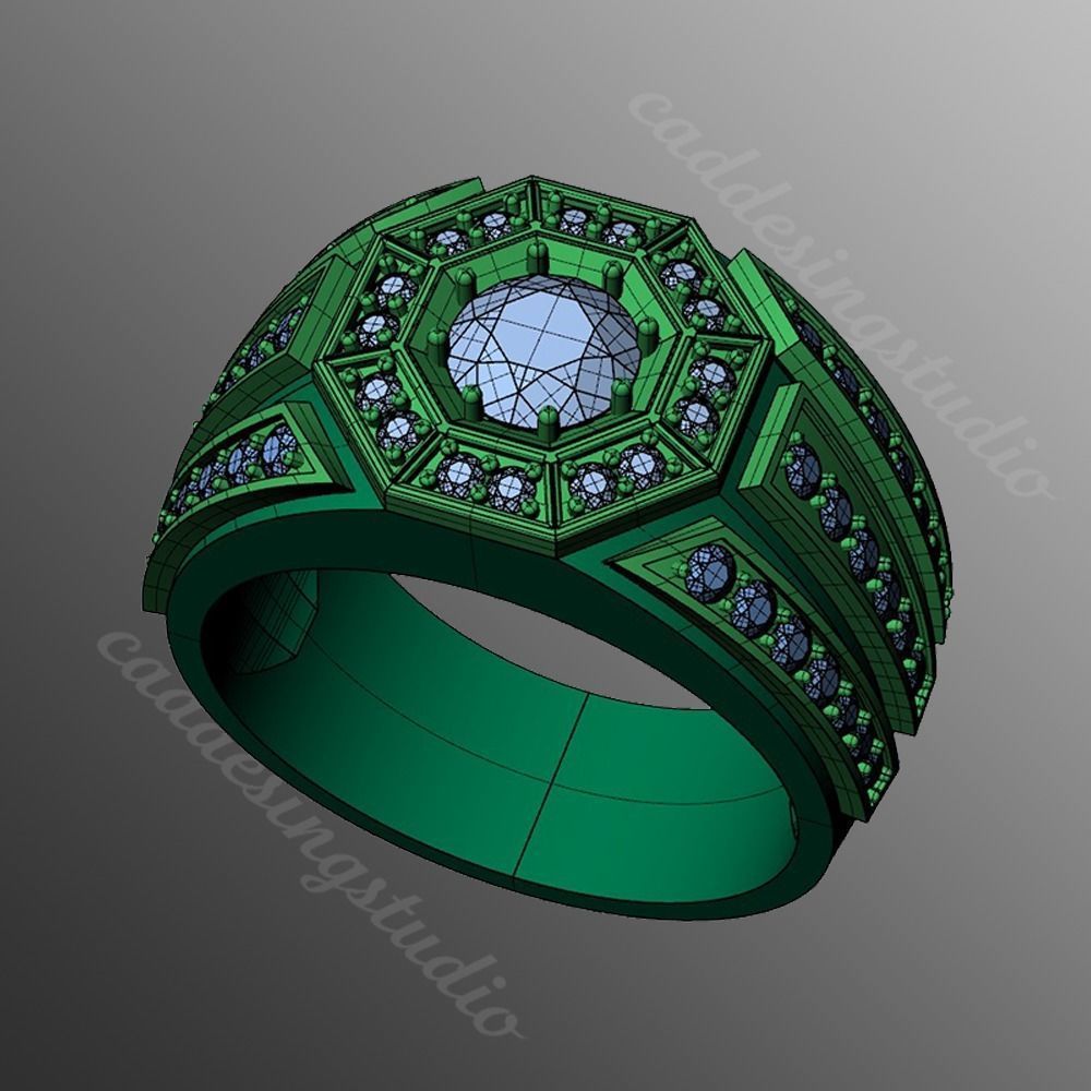 Ring kt75 3D print model_2