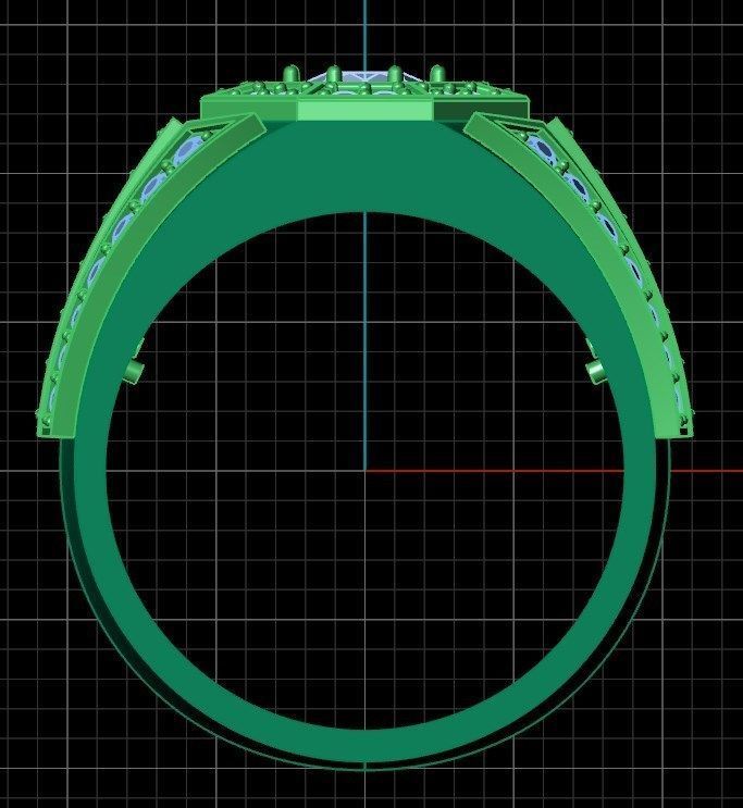 Ring kt75 3D print model_7