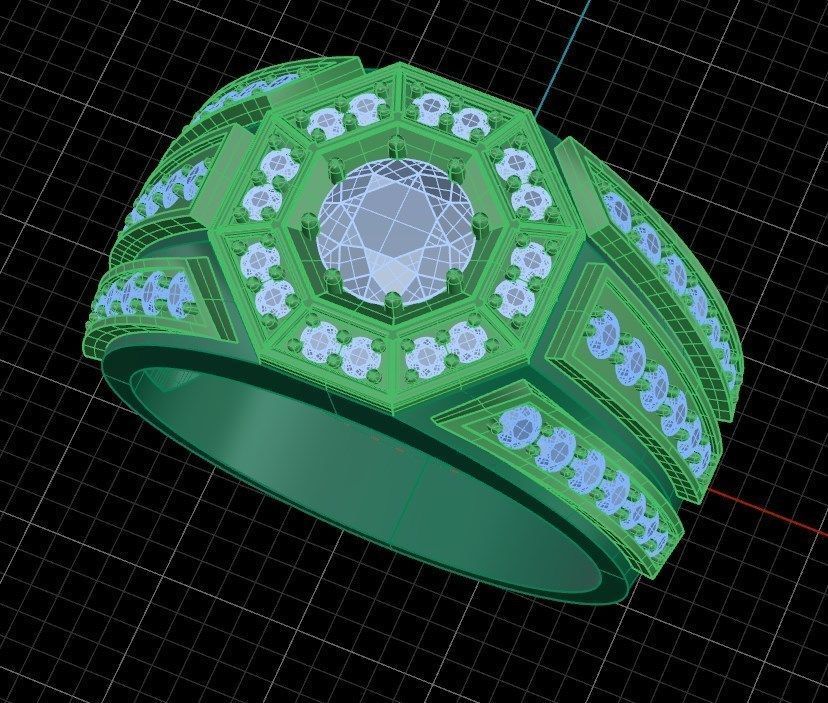 Ring kt75 3D print model_12