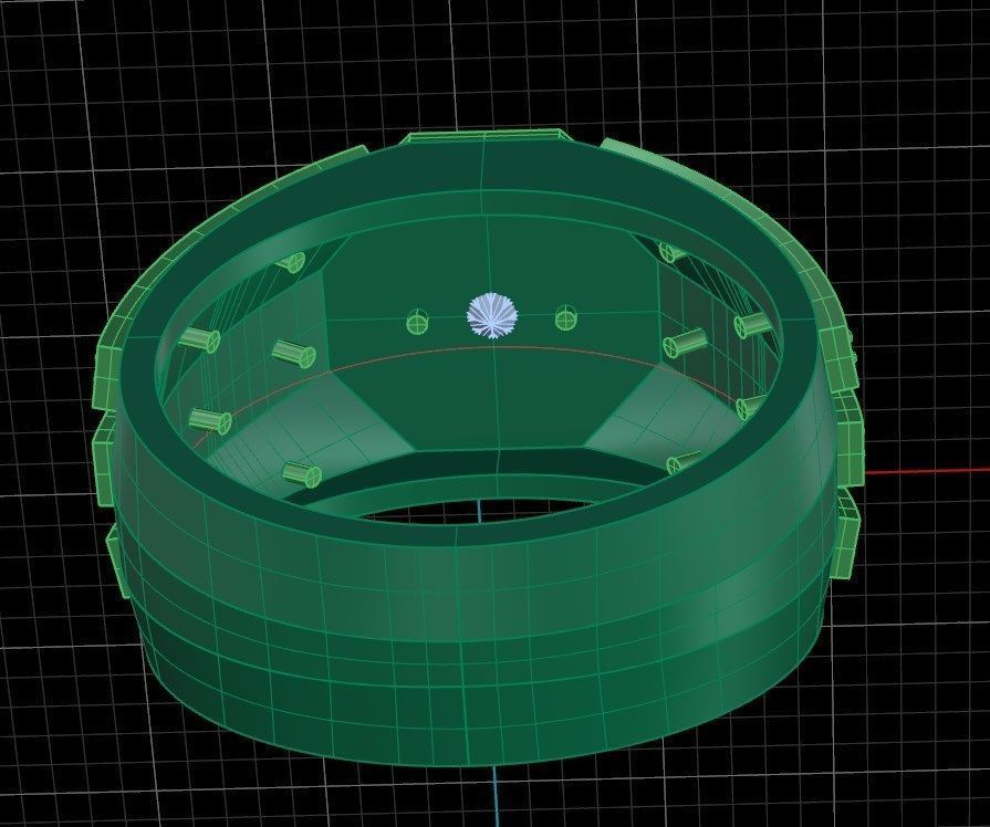 Ring kt75 3D print model_14