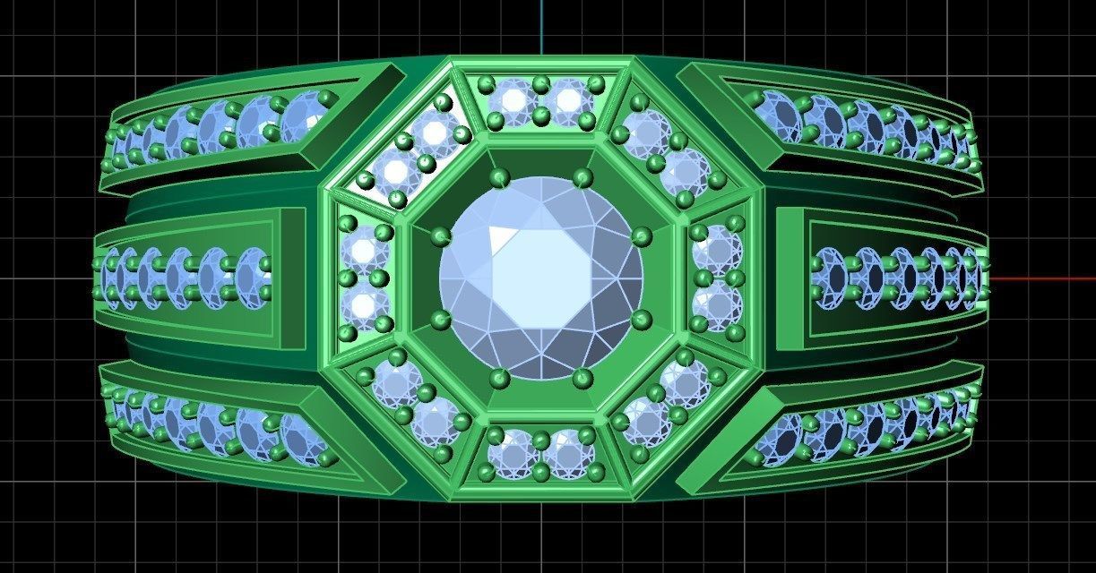 Ring kt75 3D print model_13