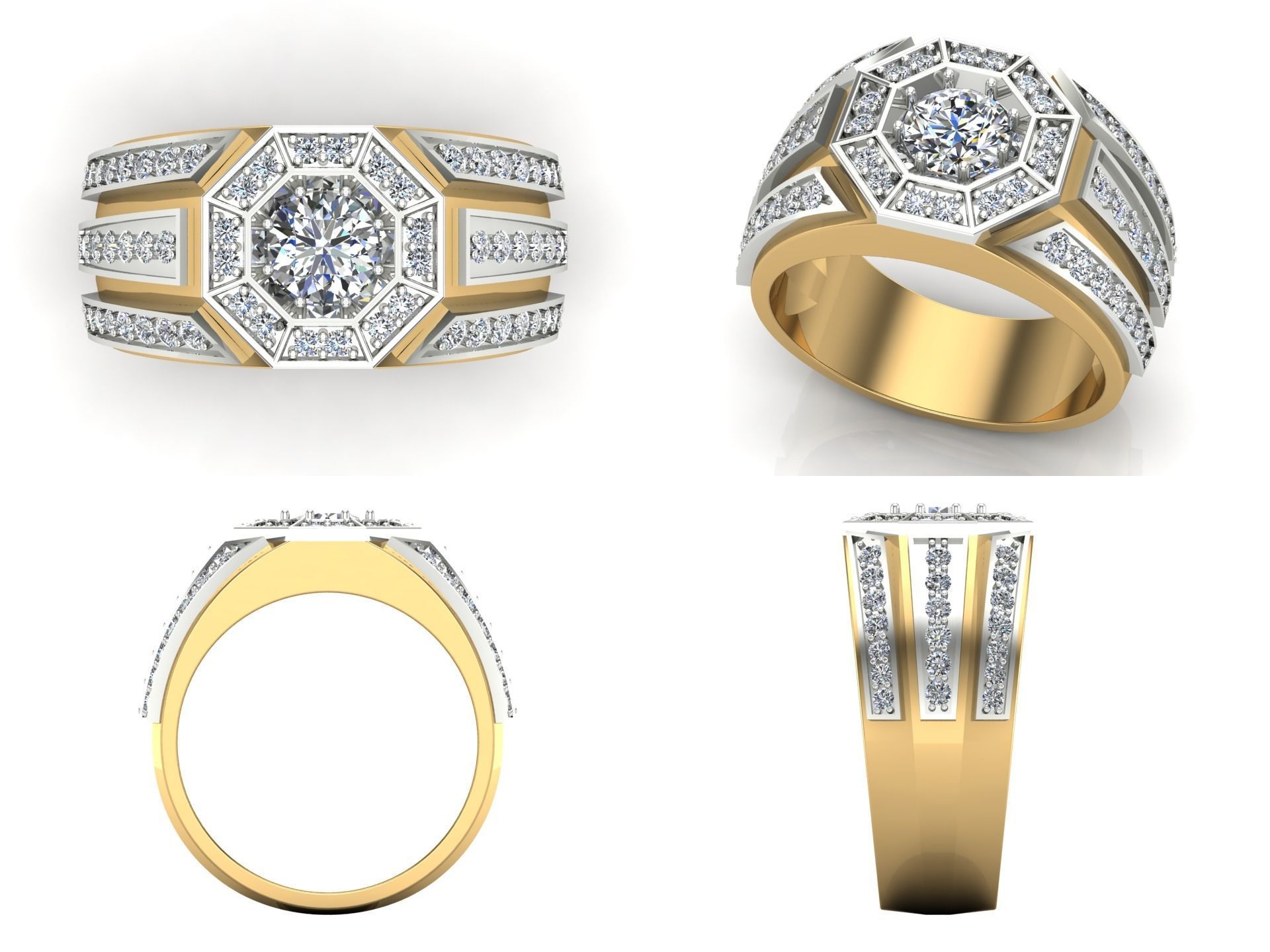 Ring kt75 3D print model_5