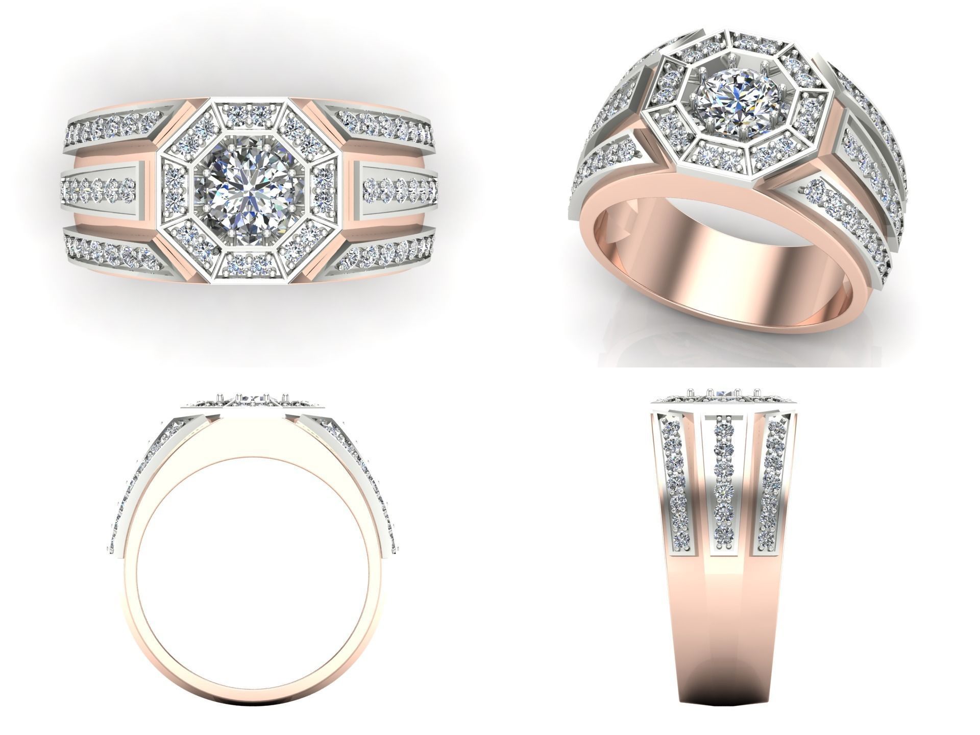 Ring kt75 3D print model_4