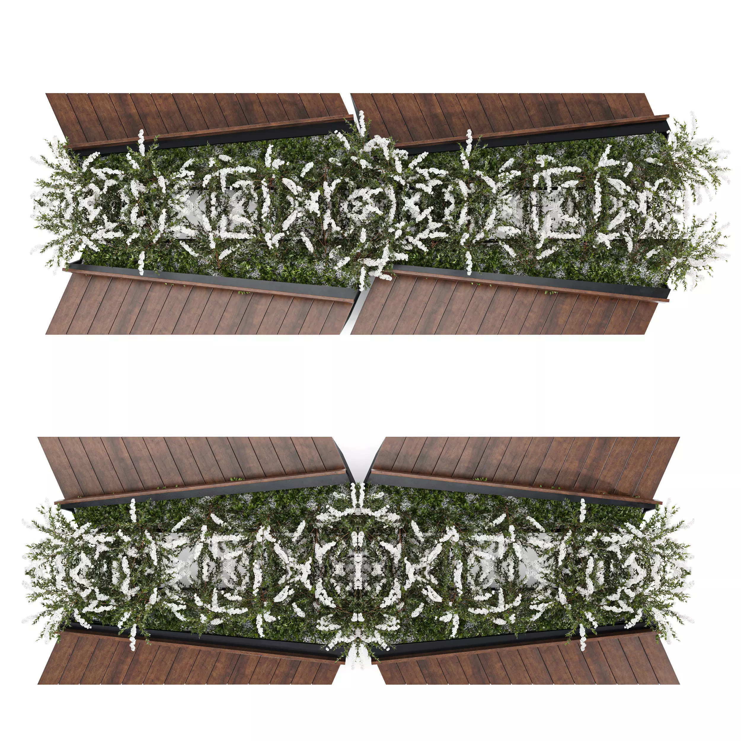 Street Furniture Zano Penrose Bench01 Free 3D model_0