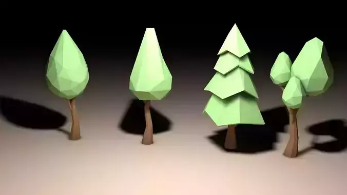 Tree polygonal trees