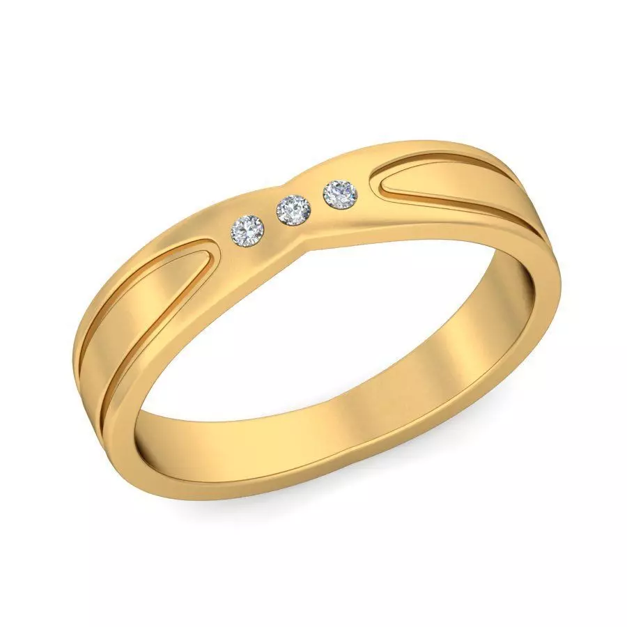 Band ring - 021 3D print model_0