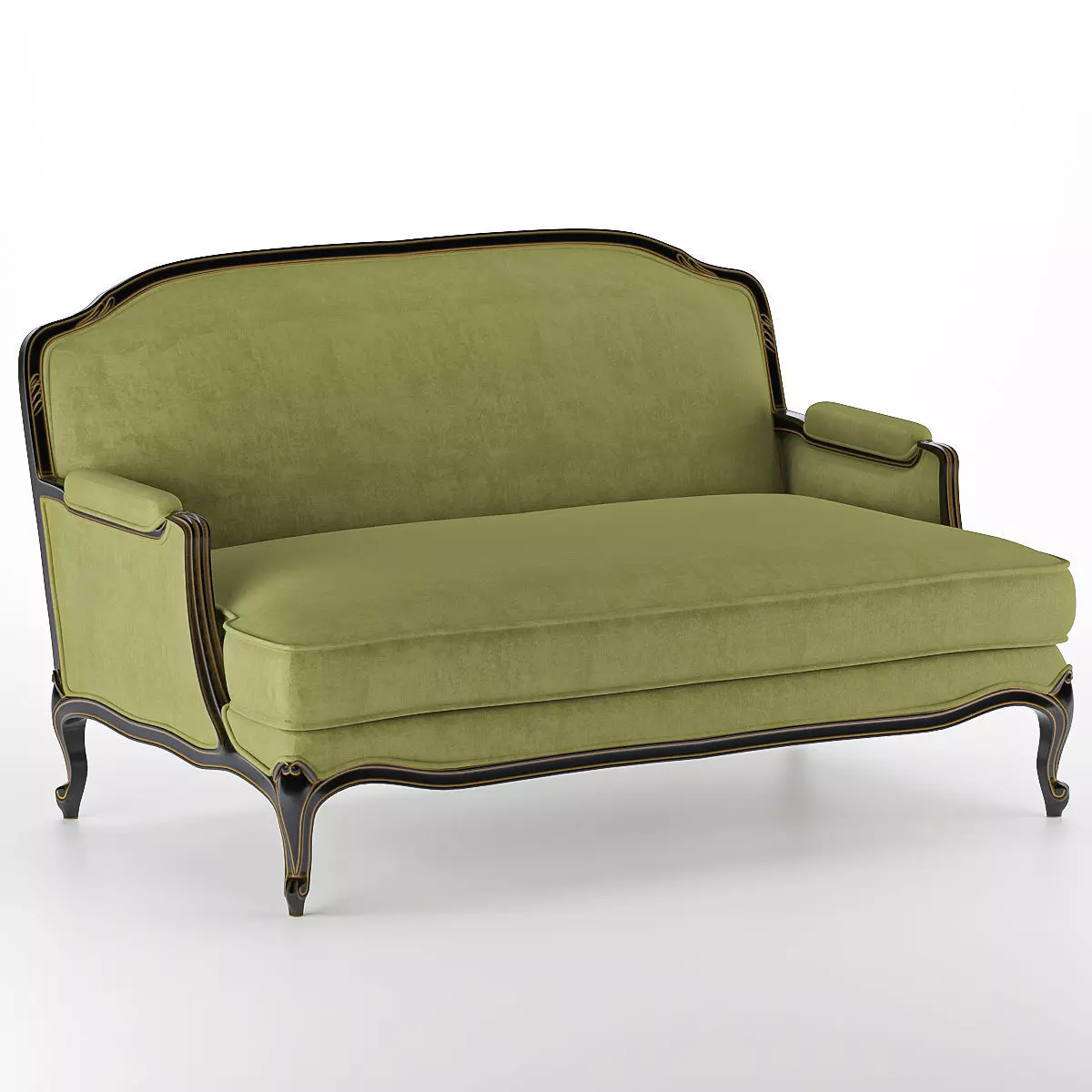 Sofa classic 3D model_0