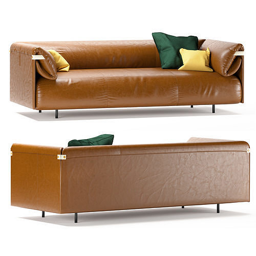 Sofa  Alma 520 by Rolf Benz 3D model