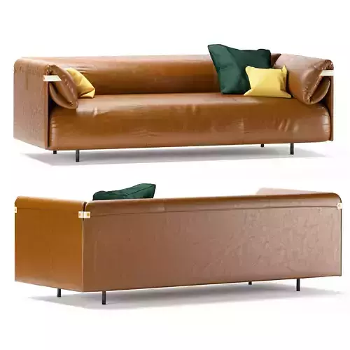 Sofa  Alma 520 by Rolf Benz 3D model