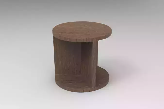 Drum Tall Side Table