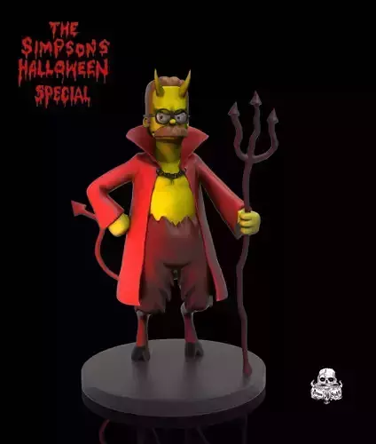 flanders devil the simpson halloween special