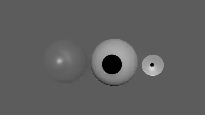 eye Human Free low-poly 3D model