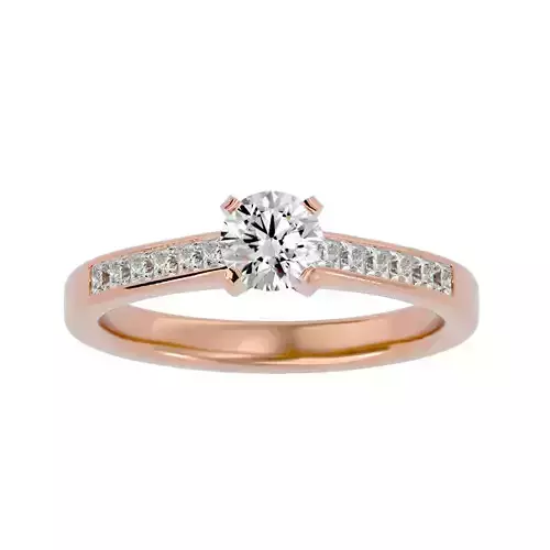 Solitaire ring model
