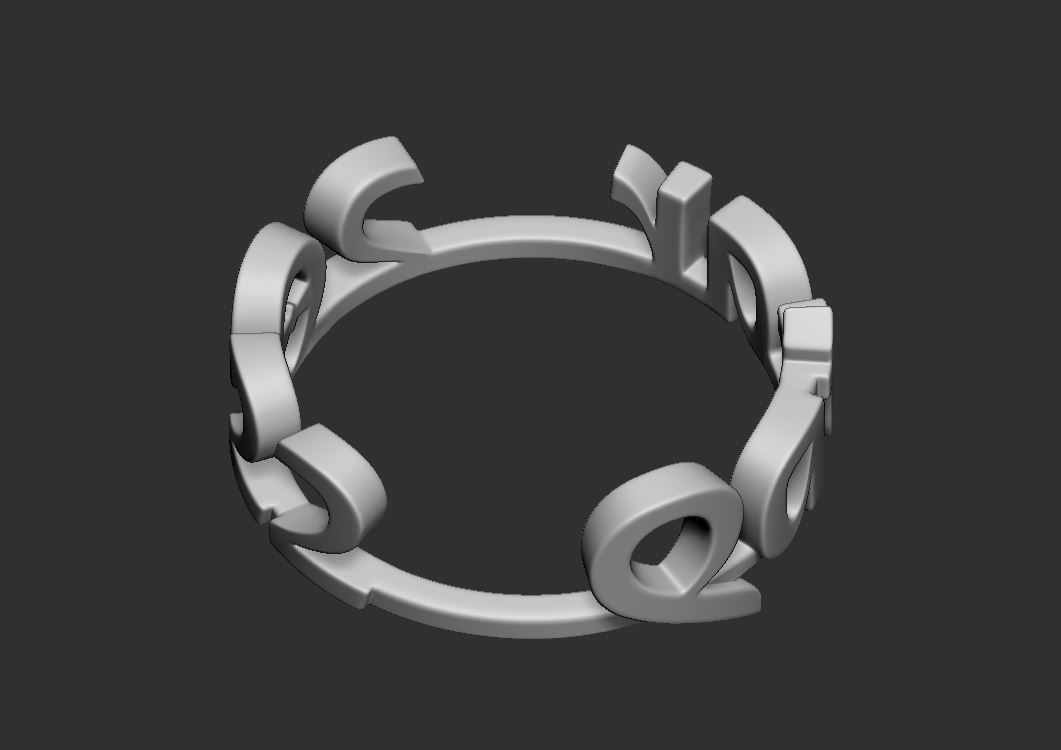 Qatar 2022 Ring 3D print model_11