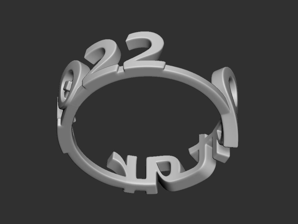 Qatar 2022 Ring 3D print model_18