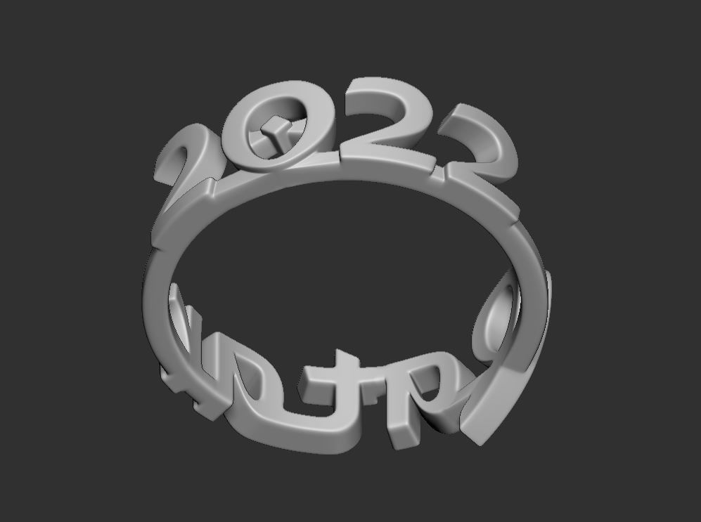 Qatar 2022 Ring 3D print model_17