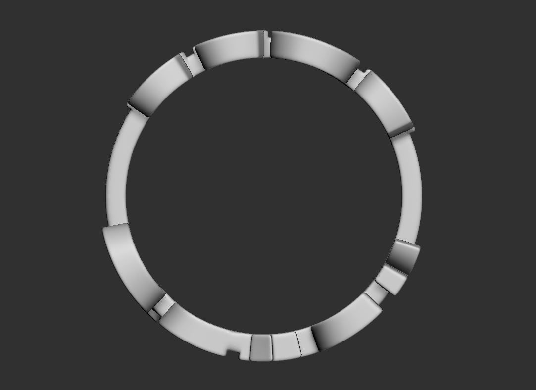 Qatar 2022 Ring 3D print model_4