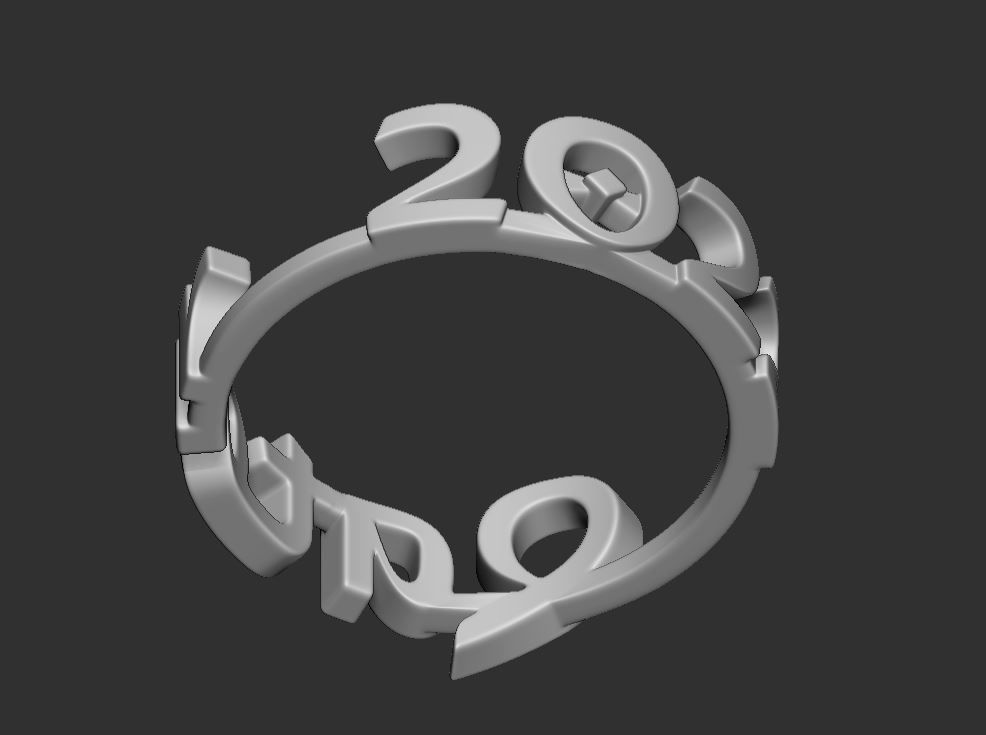 Qatar 2022 Ring 3D print model_16