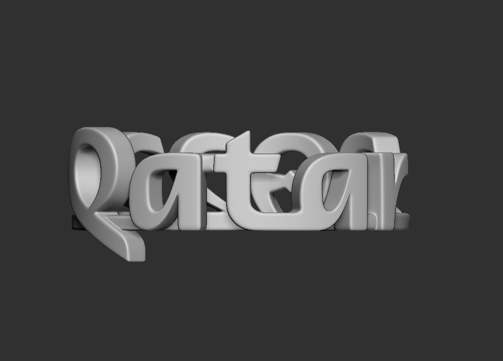 Qatar 2022 Ring 3D print model_21