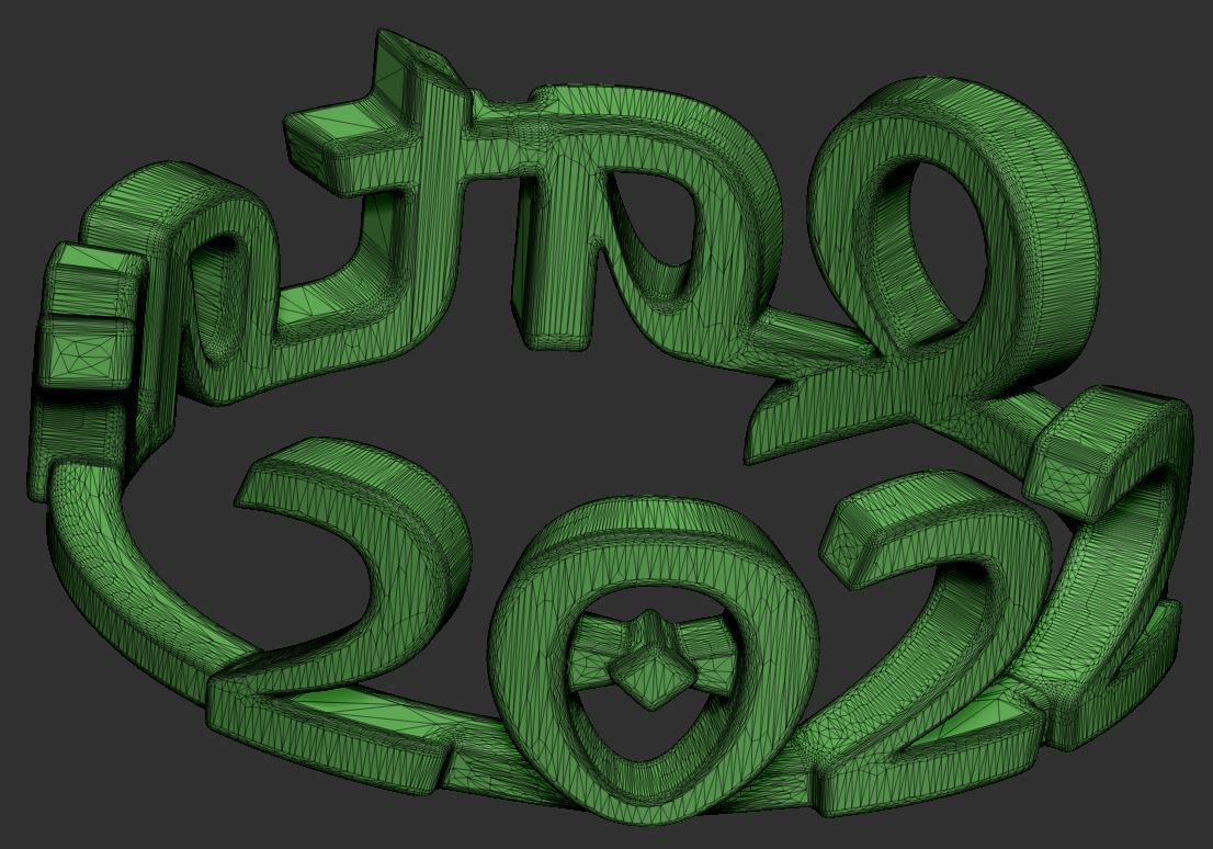 Qatar 2022 Ring 3D print model_30