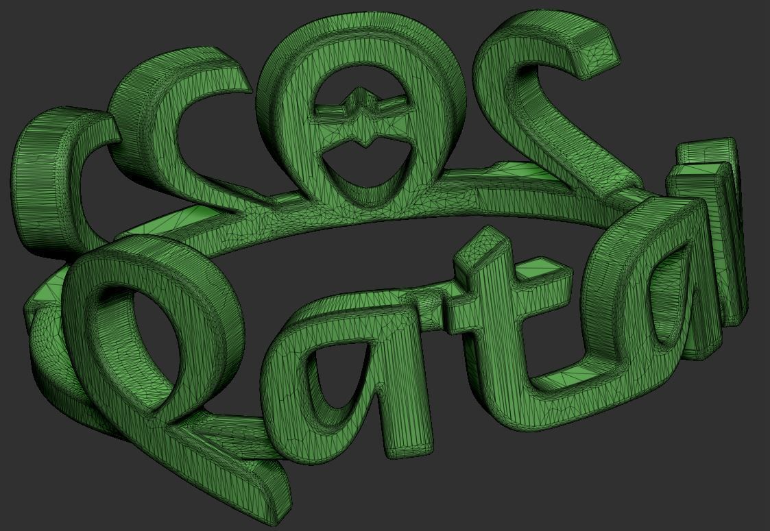 Qatar 2022 Ring 3D print model_29