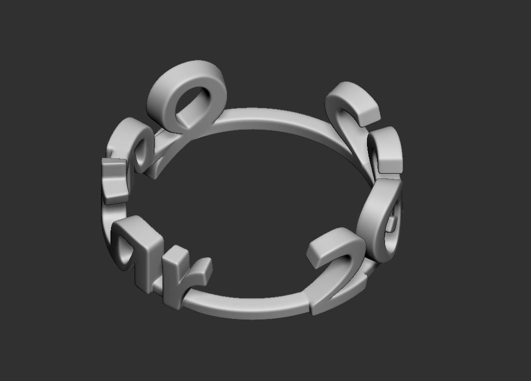 Qatar 2022 Ring 3D print model_7