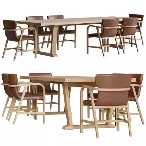 Maxalto Fulgens chair and Intoto table