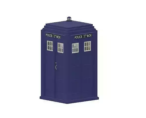 Police Box - Dr Who Tardis