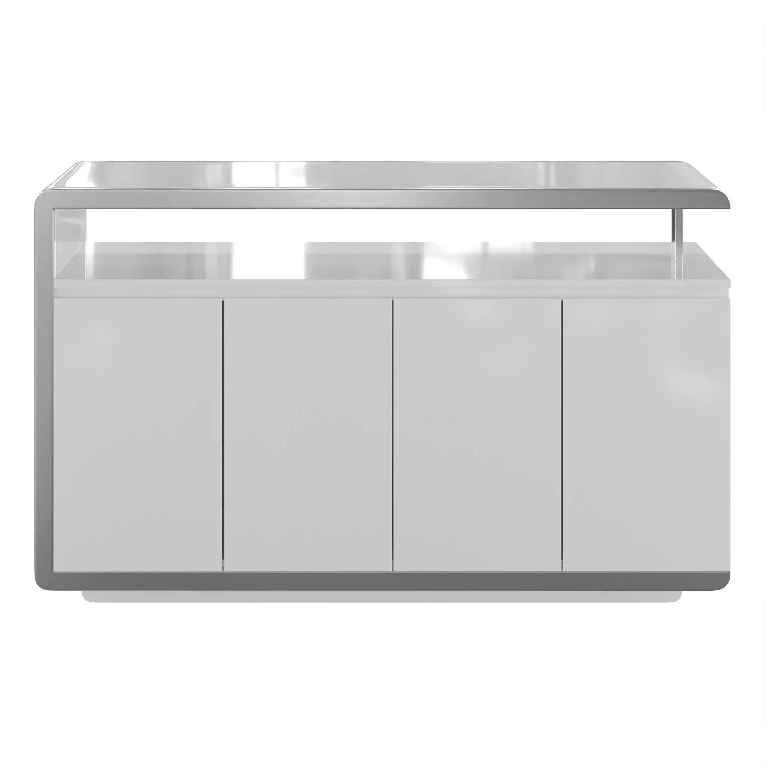 Sideboard F6082 white 3D model_0