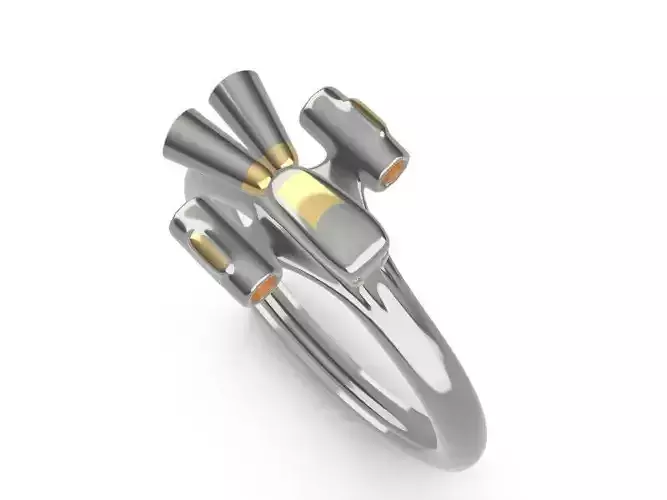 jet ring stl files verified 3D print model