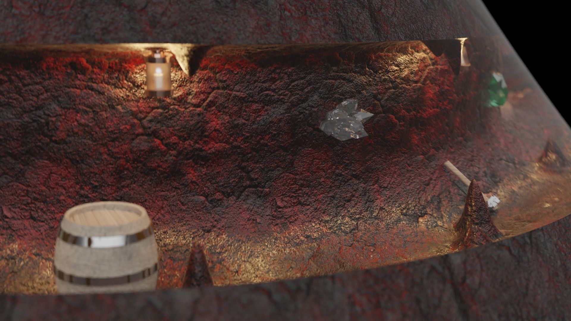 Mines - Otherworlds Collection 3D model_4