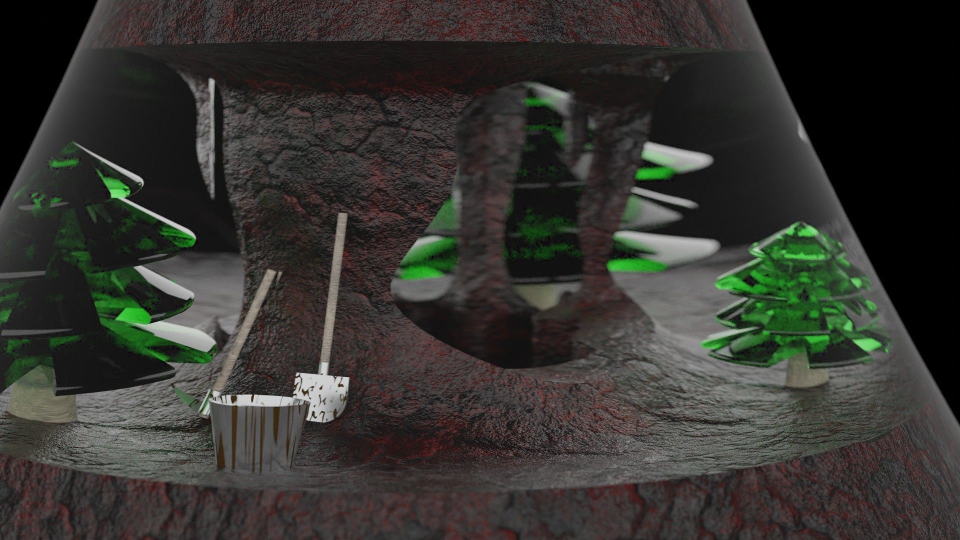Mines - Otherworlds Collection 3D model_5