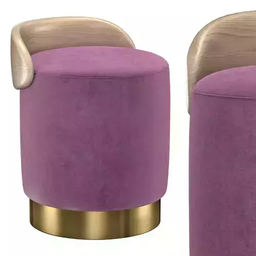 Stool pouf