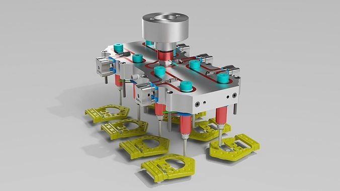 Shoe Buckle And Belt Buckle Molding 3D print model