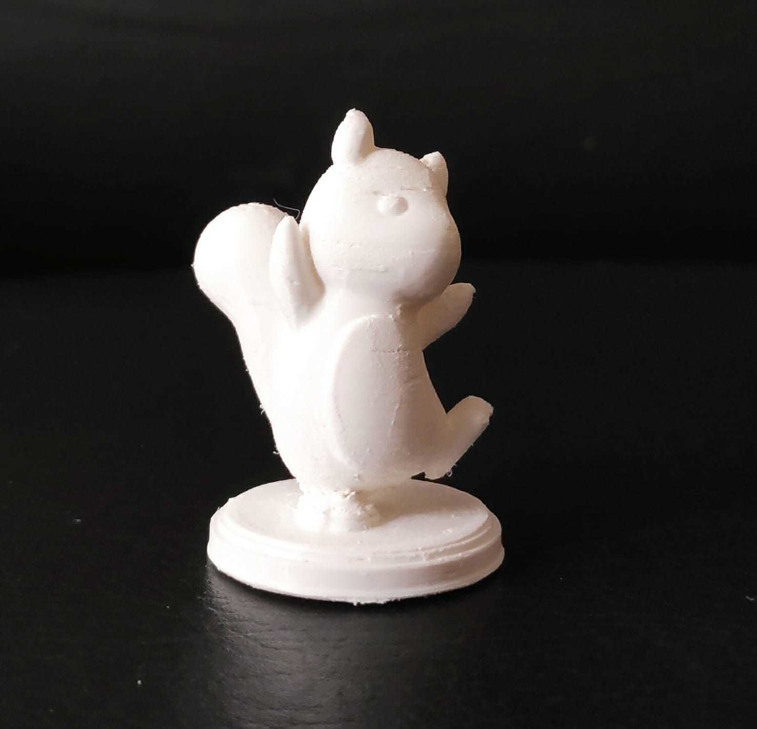 Dancing Squirrel 3D print model_9