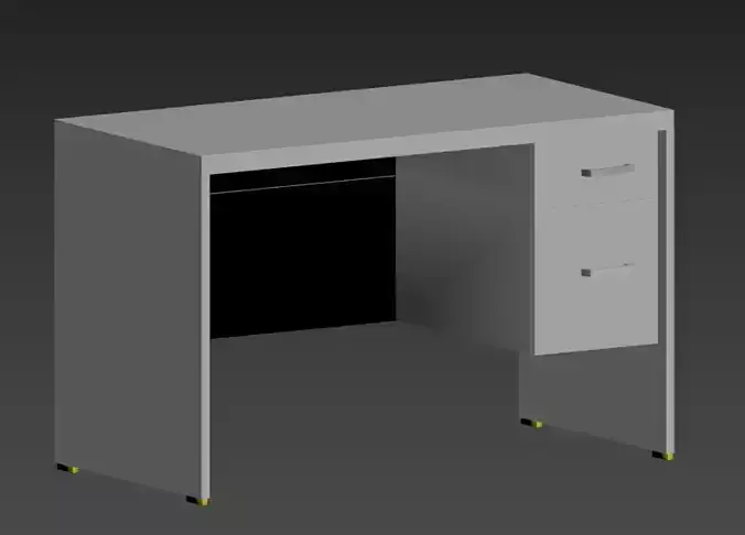 bureau desk with two drawers
