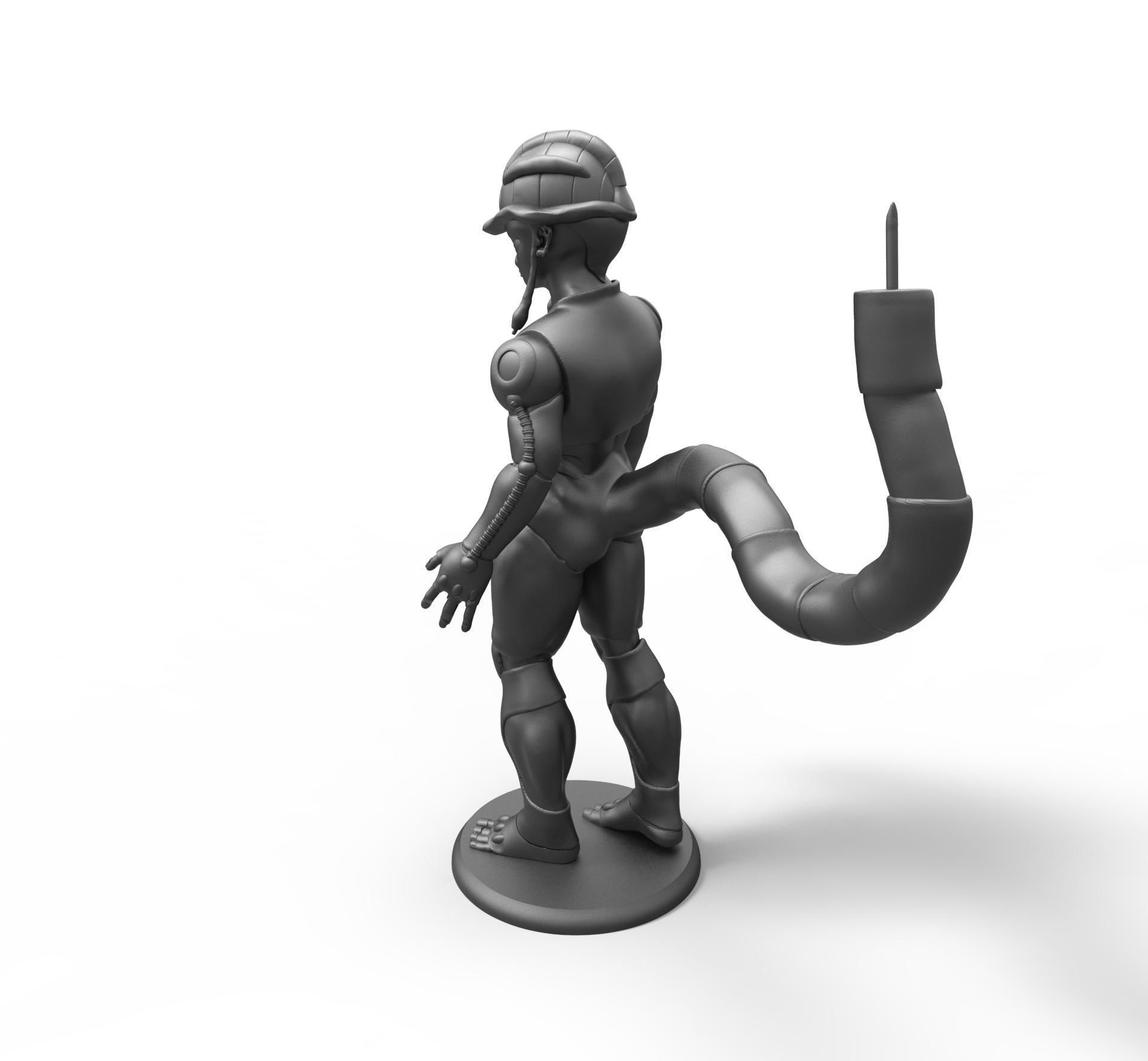 Meruem hunter x hunter 3D print model_3