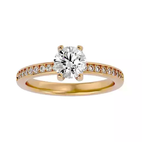 Solitaire ring model