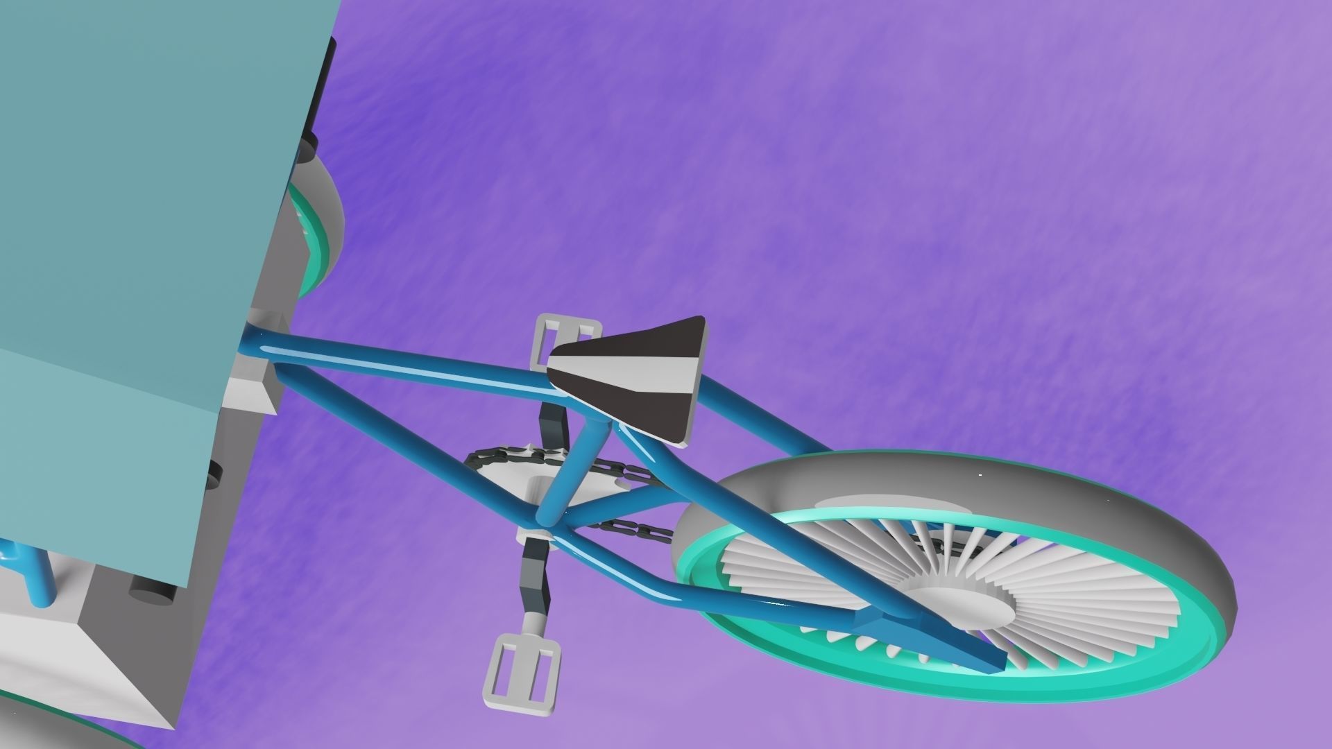 PEDICAB BECAK UNIQUE AND CLASSIC VEHICLES ARE VERY FUNNY 3D model_25