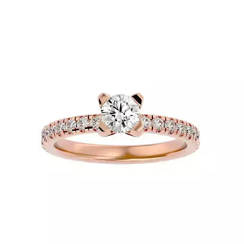 Solitaire ring model