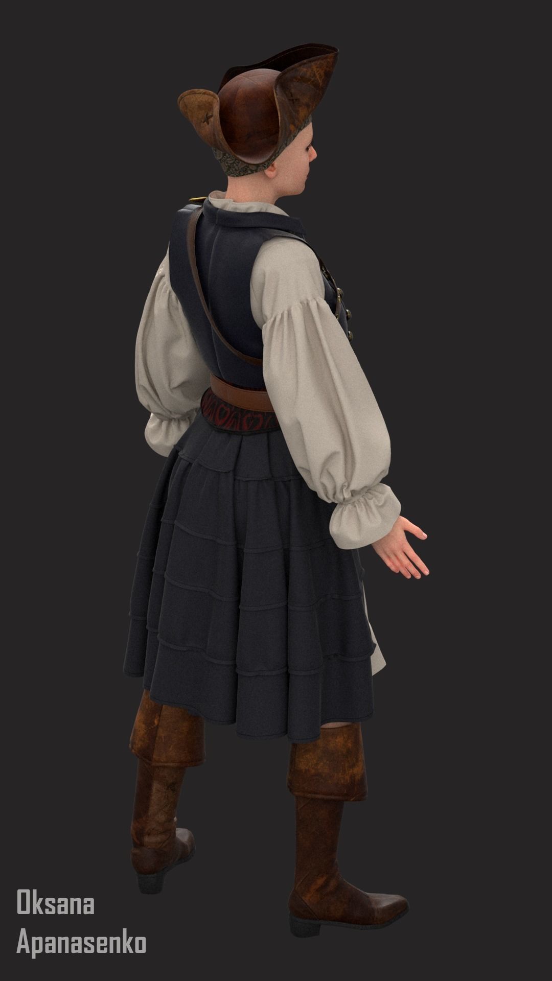 Pirate 3D model_3