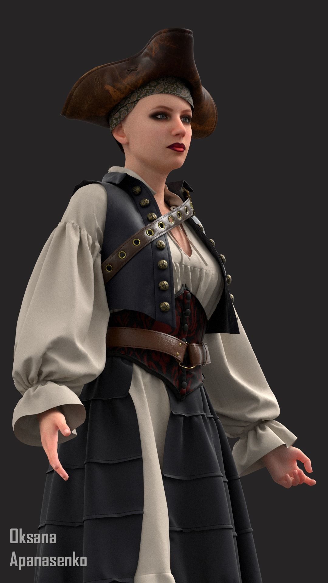 Pirate 3D model_4