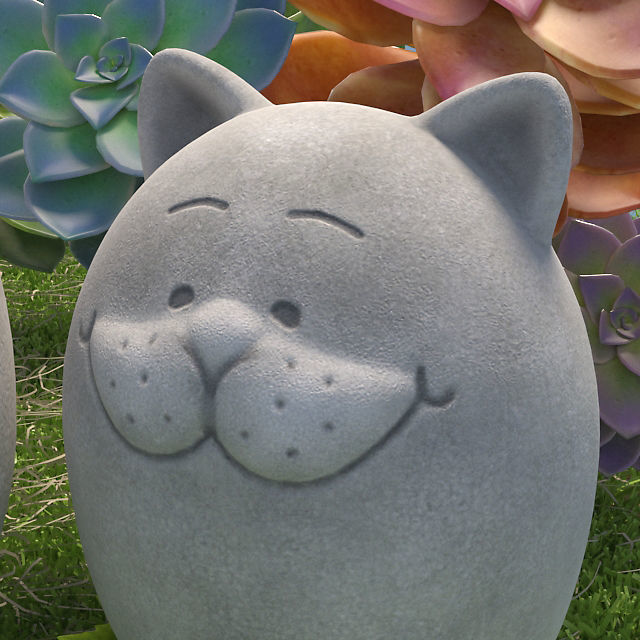 Garden Sculpture Collection 3D model_13