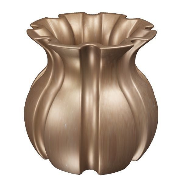 Spectacular Flower Vase Low-poly 3D model_1